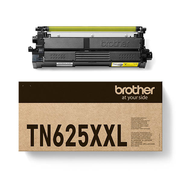 Brother TN-625XXL Y extra high-capacity yellow toner (original Brother) 051562 - 1