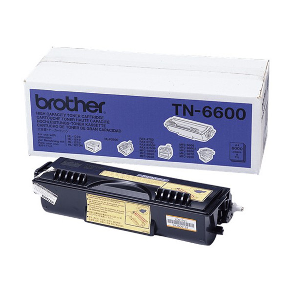 Brother TN-6600 high-capacity black toner (original Brother) 029660 - 1