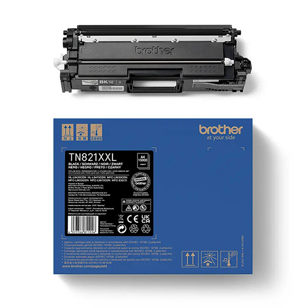 Brother TN-821XXL BK extra high capacity black toner (original Brother) BROTN821XXLBK 051378 - 1