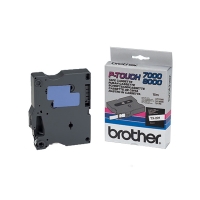 Brother TX-221 black on white tape, 9mm (original Brother) TX221 080234