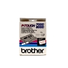 Brother TX-232 red on white tape, 12mm (original Brother) 080236 - 1