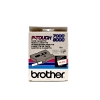 Brother TX-232 red on white tape, 12mm (original Brother) TX232 080236 - 1