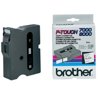 Brother TX-251 black on white tape, 24mm (original Brother) TX251 080325