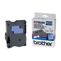 Brother TX-551 black on blue tape, 24mm (original Brother) TX551 080268