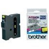 Brother TX-641 black on yellow tape, 18mm (original Brother) 080276 - 1