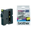 Brother TX-641 black on yellow tape, 18mm (original Brother) TX641 080276 - 1