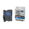 Brother TX-731 black on green tape, 12mm (original Brother) 080278 - 1
