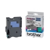 Brother TX-751 black on green tape, 24mm (original Brother) TX751 080282 - 1