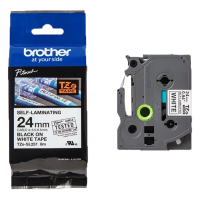Brother TZe-SL251 black on white self-laminating tape, 24mm (original Brother) TZESL251 080840