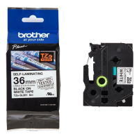 Brother TZe-SL261 self-laminating black on white tape 36mm (original Brother) TZESL261 080836