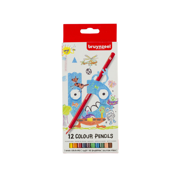 Colouring pencils | Bruynzeel Kids | 12-pack 231001 - 1