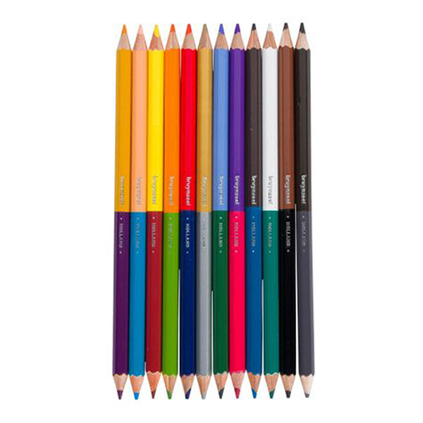 Colouring pencils | Bruynzeel Kids Twin Point | 12-pack 231000 - 2