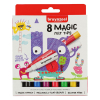 Felt-tip pen set | Bruynzeel Kids magic | 8-pack