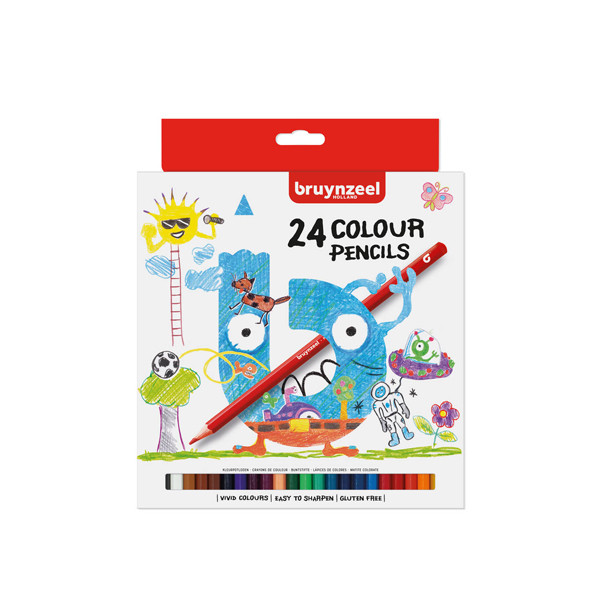 Bruynzeel Kids colouring pencils (24-pack) 60112003 231002 - 1