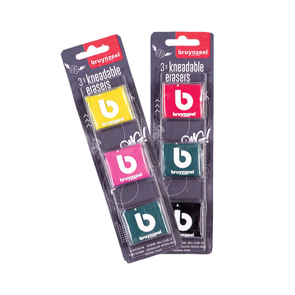Bruynzeel kneadable eraser (3-pack) 60281003 231007 - 1