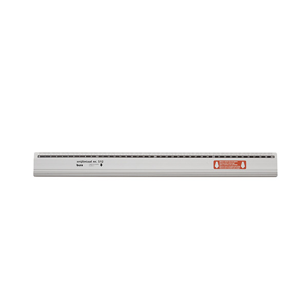 Aluminum cutting ruler (40cm) | Bura 512 221396 - 1