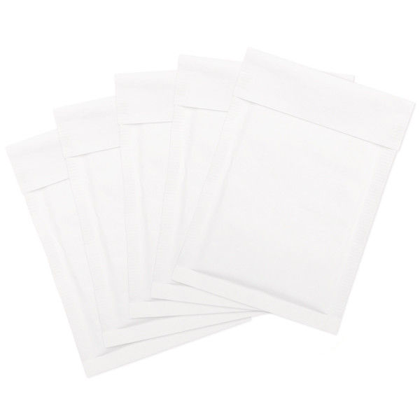 C13 padded envelope 170 x 225mm | white self-adhesive | 123ink | 100-pack 300705 - 2