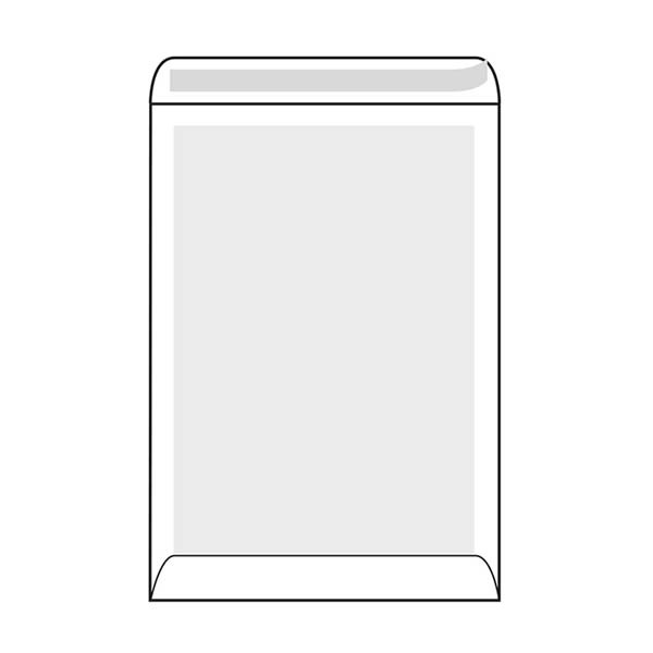C4 board back envelope 229 x 324mm | white self-adhesive | Raadhuis | 100-pack 209104 - 3