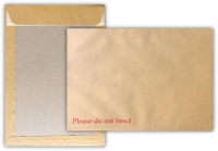 C4 manila peel and seal board back envelopes, 229mm x 324mm (125-pack) 520108