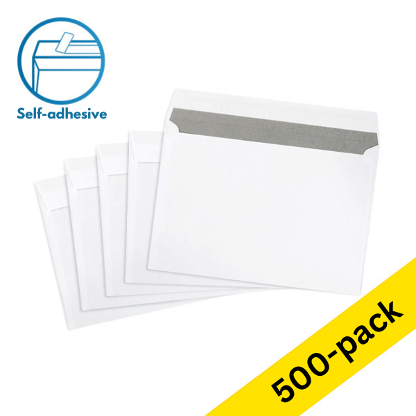 C5 (EA5) envelope 156 x 220mm | white self-adhesive | 123ink | 500-pack 300920 - 1