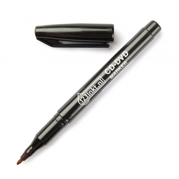 CD/DVD pen | black | 123ink 300293 - 1