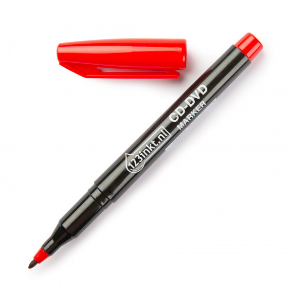 CD/DVD pen | red | 123ink 300295 - 1