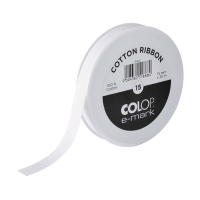 COLOP e-mark cotton ribbon, 15mm x 25m 154921 229167