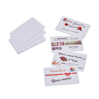 COLOP e-mark white PVC cards (50-pack) 156480 229175