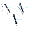 Cable ties | tiewrap (black, resealable) | 200 x 4.8mm | 100-pack 399547 - 4