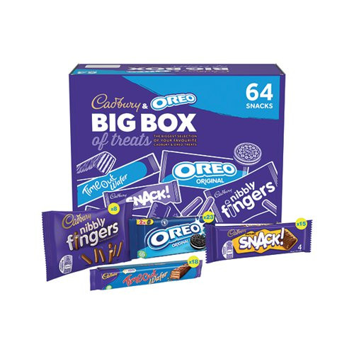 Cadbury Oreo 64 Big Box of Treats, 1790g 4303982 423204 - 1