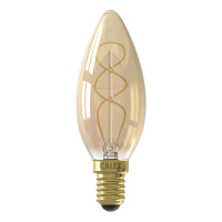Calex E14 LED dimmable gold candle filament bulb 2.5W (15W) 1001002900 LCA00895