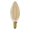 Calex E14 LED dimmable gold candle filament bulb 3.5W (25W)