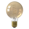 Calex E27 G80 LED dimmable gold filament globe bulb 3.8W (25W)
