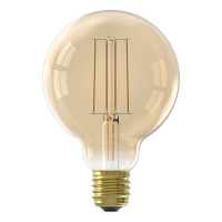 Calex E27 G95 LED dimmable gold filament globe bulb 4.5W (40W) 1101002800 LCA00719