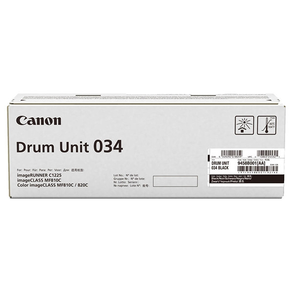 Canon 034 black drum (original Canon) 9458B001 017226 - 1