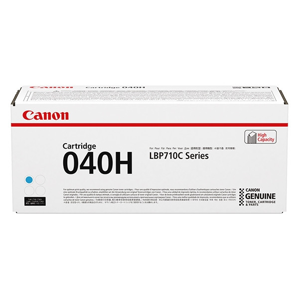 Canon 040H C high-capacity cyan toner (original Canon) 017284 - 1