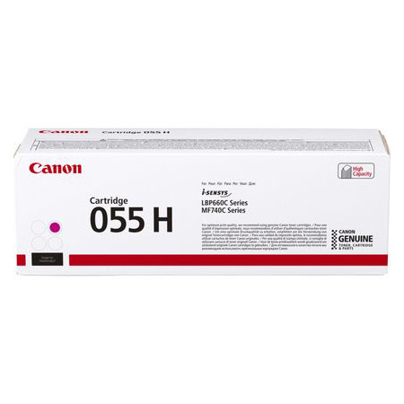 Canon 055H M high capacity magenta toner (original Canon) 3018C002 070054 - 1