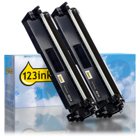 Canon 057H BK high capacity black toner 2-pack (123ink version) 070095