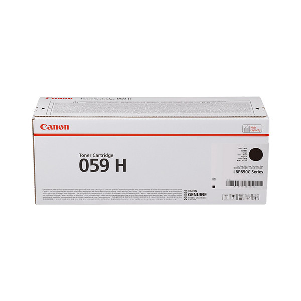 Canon 059H BK high capacity black toner (original Canon) 3627C001 017508 - 1