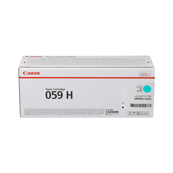 Canon 059H C high-capacity cyan toner (original Canon) 017510 - 1