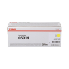 Canon 059H Y high-capacity yellow toner (original Canon)