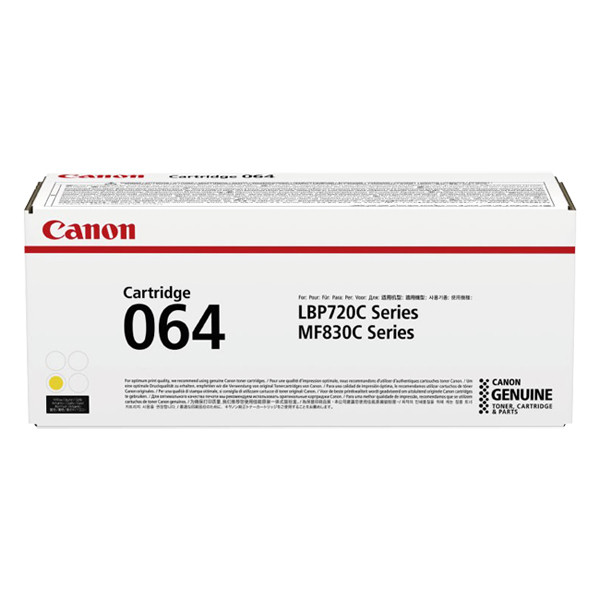 Canon 064Y yellow toner (original Canon) 4931C001 070102 - 1