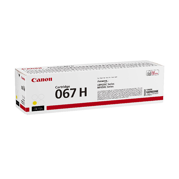 Canon 067H Y high-capacity yellow toner (original Canon) 095000 - 1