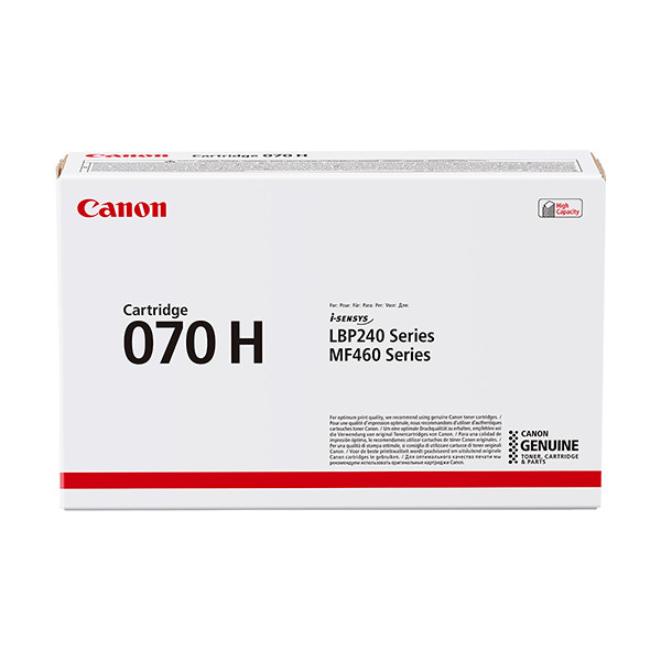 Canon 070H high-capacity black toner (original Canon) 032806 - 1