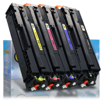 Canon 075H BK/C/M/Y high capacity toner 4-pack (123ink version) 132329