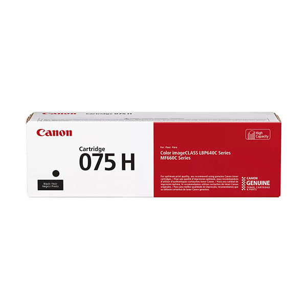 Canon 075H BK high-capacity black toner (original Canon) 017708 - 1