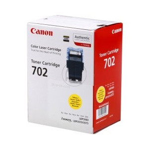 Canon 702 Y yellow toner (original Canon) 9642A004 070860 - 1