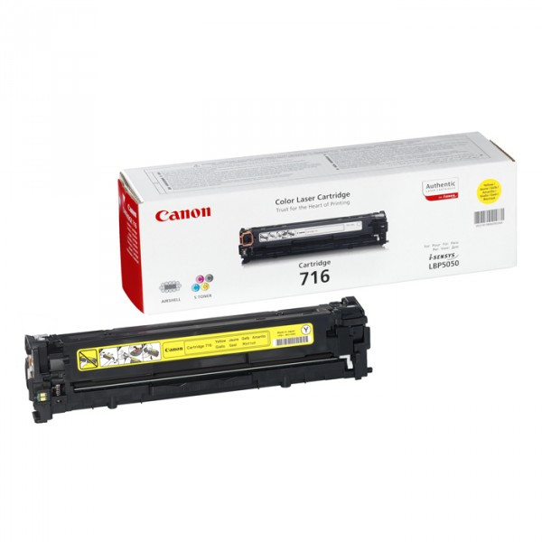 Canon 716 Y yellow toner (original Canon) 1977B002AA 070920 - 1