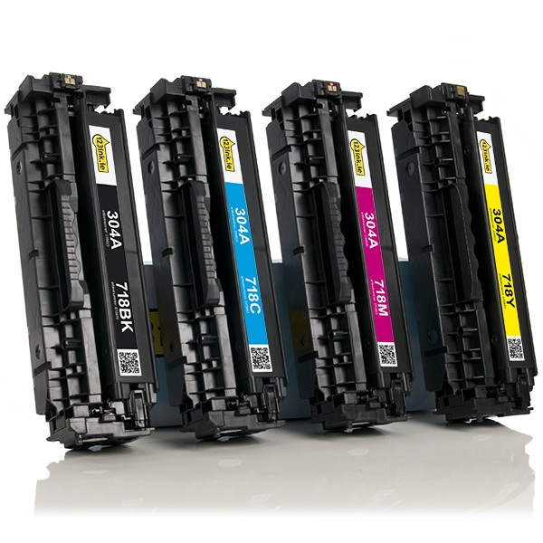 Canon 718 BK/C/M/Y toner 4-pack (123ink version) 130086 - 1
