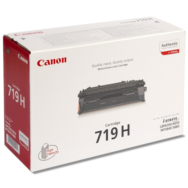 Canon 719H high-capacity black toner (original Canon) 070802 - 1